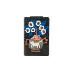 Kitty Blooms Compact Mirror